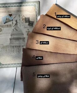 شال پليسه زنانه پرطرفدار كد 14822 - Image 7
