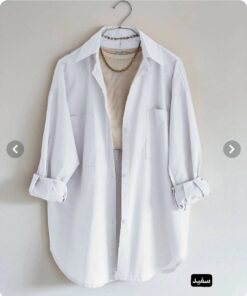 شومیز زنانه بیسیک داکرون کد 101214 - Image 3